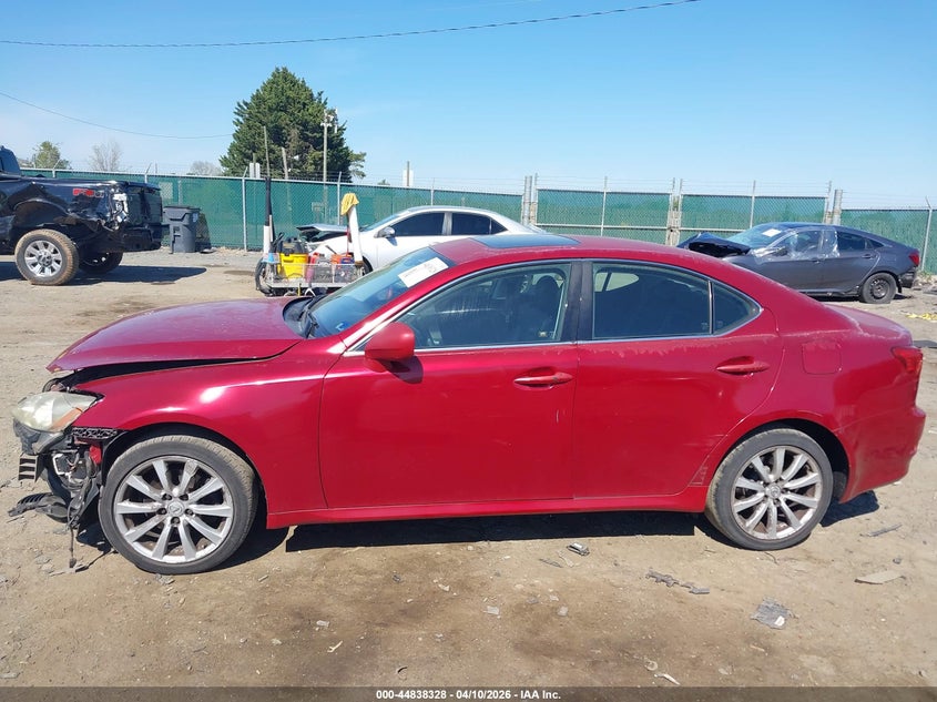 2006 Lexus Is 250 VIN: JTHCK262062008395 Lot: 44838328