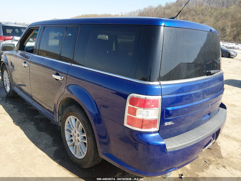 2015 Ford Flex 3.5 Sel blue Lot 111044838374 Vin 2FMHK6C87FBA08262