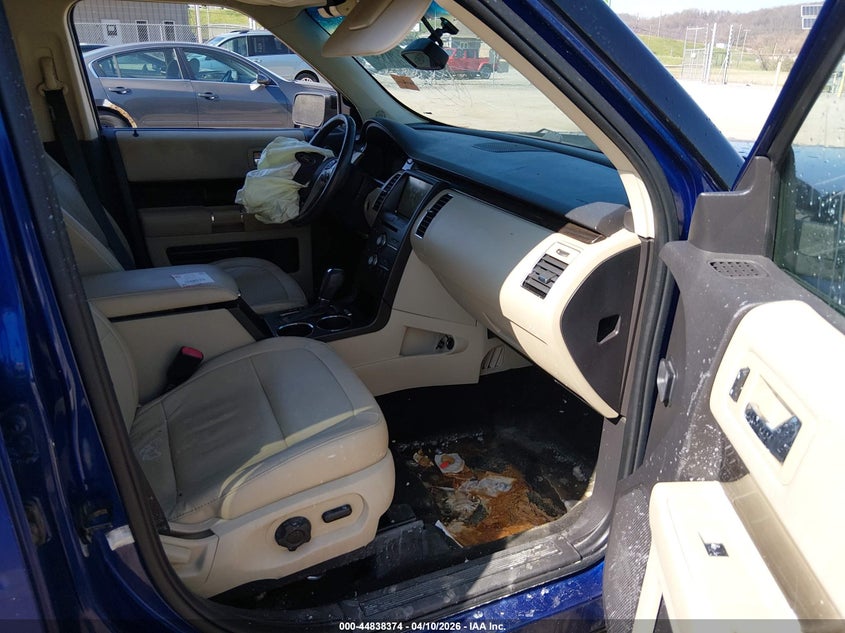 2FMHK6C87FBA08262 2015 Ford Flex 3.5 Sel blue
