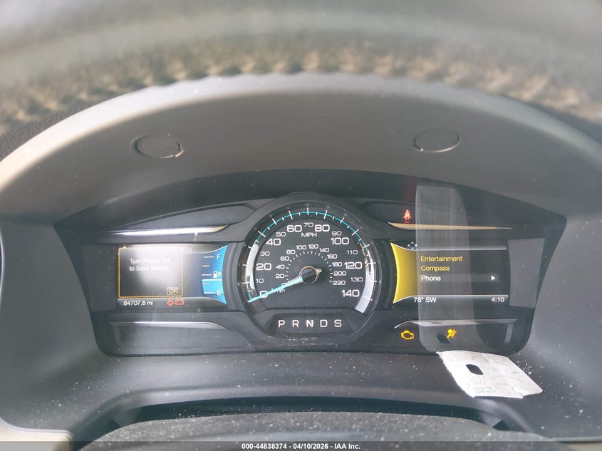 2FMHK6C87FBA08262 2015 Ford Flex 3.5 Sel blue