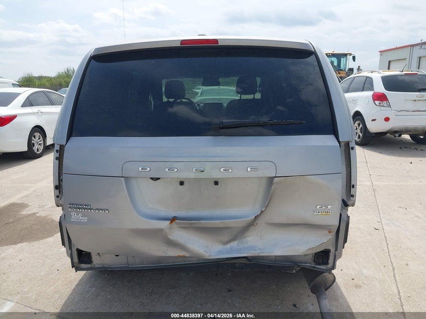2C4RDGEG8KR578799 2019 Dodge Caravan 3.6 Grand Gt grey