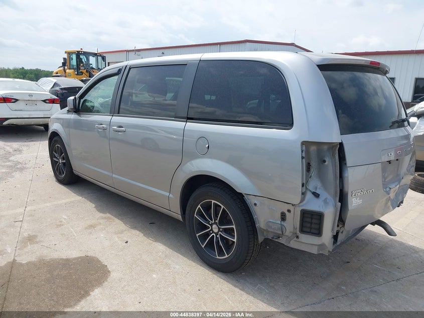2C4RDGEG8KR578799 2019 Dodge Caravan 3.6 Grand Gt grey
