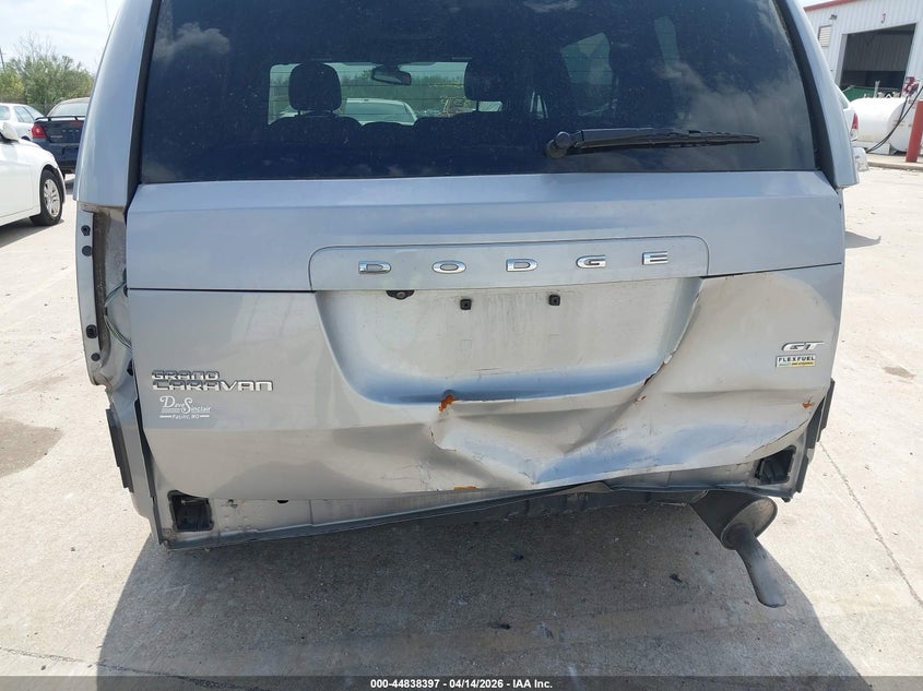 2C4RDGEG8KR578799 2019 Dodge Caravan 3.6 Grand Gt grey