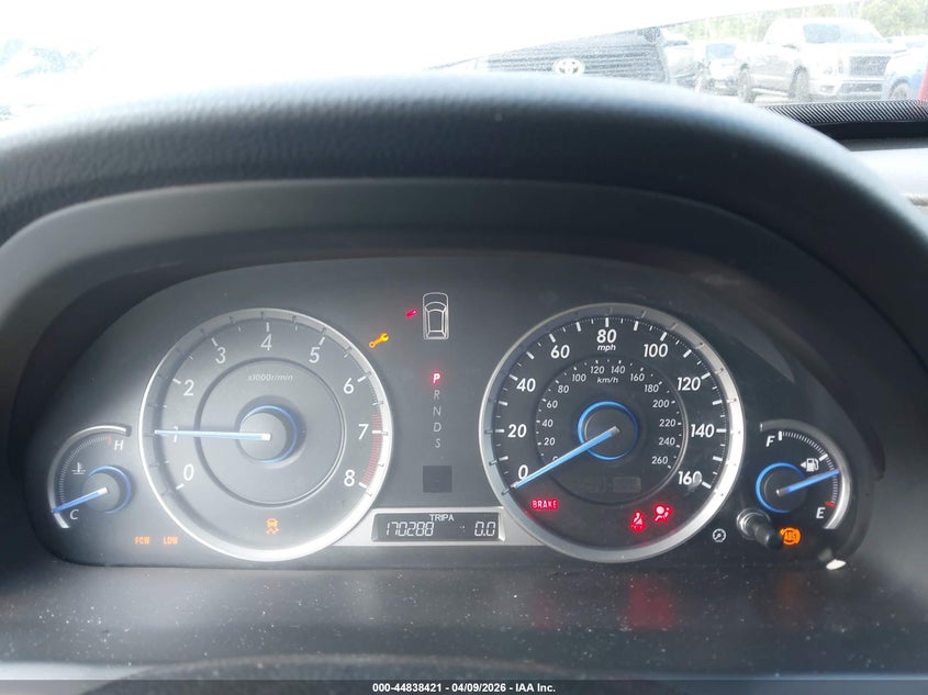 2013 Honda Crosstour Ex-L V6 VIN: 5J6TF1H58DL001770 Lot: 44838421