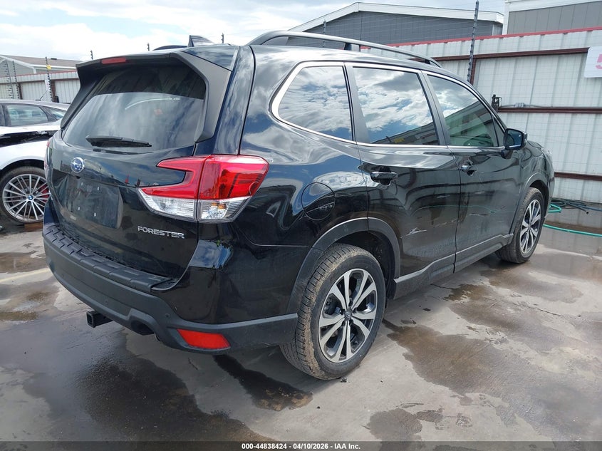 2021 Subaru Forester 2.5 Limited black Lot 111044838424 Vin JF2SKAUC3MH416386