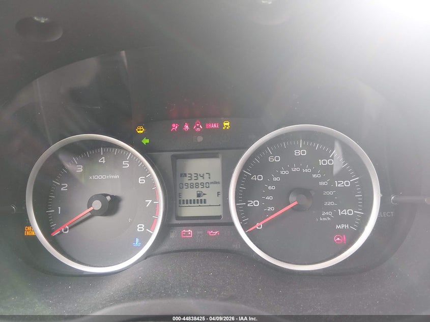 2017 Subaru Forester 2.5I VIN: JF2SJAAC5HG477323 Lot: 44838425