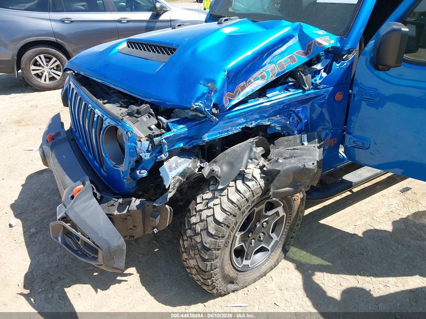 2021 Jeep Gladiator Mojave 4X4 VIN: 1C6JJTEG3ML540043 Lot: 44838494