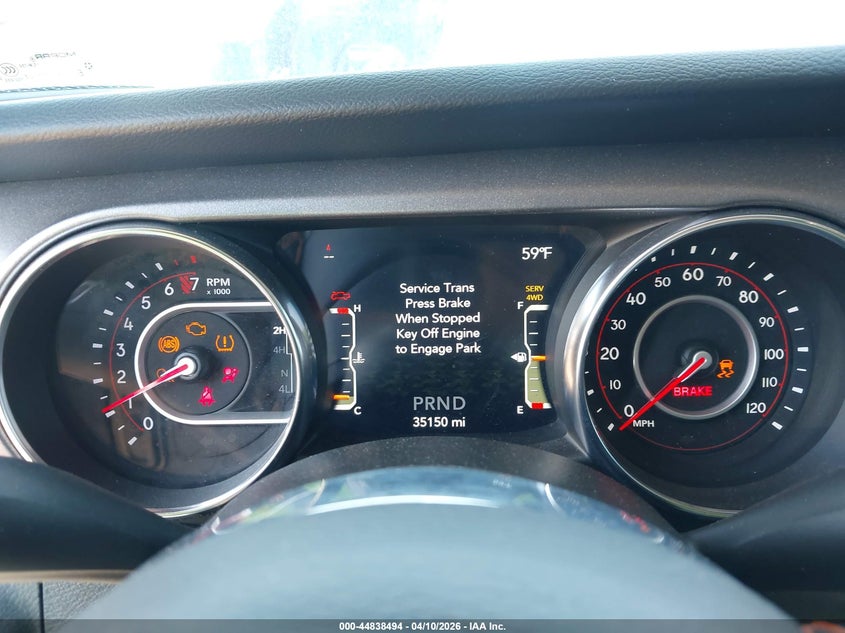 2021 Jeep Gladiator Mojave 4X4 VIN: 1C6JJTEG3ML540043 Lot: 44838494