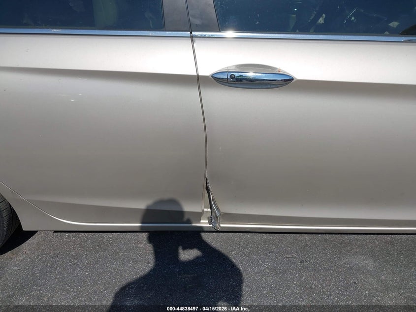 2013 Honda Accord Ex-L VIN: 1HGCR2F86DA076447 Lot: 44838497