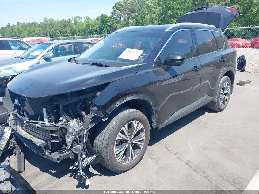 VIN 5N1AT3BA5MC772349 2021 NISSAN ROGUE SV FWD