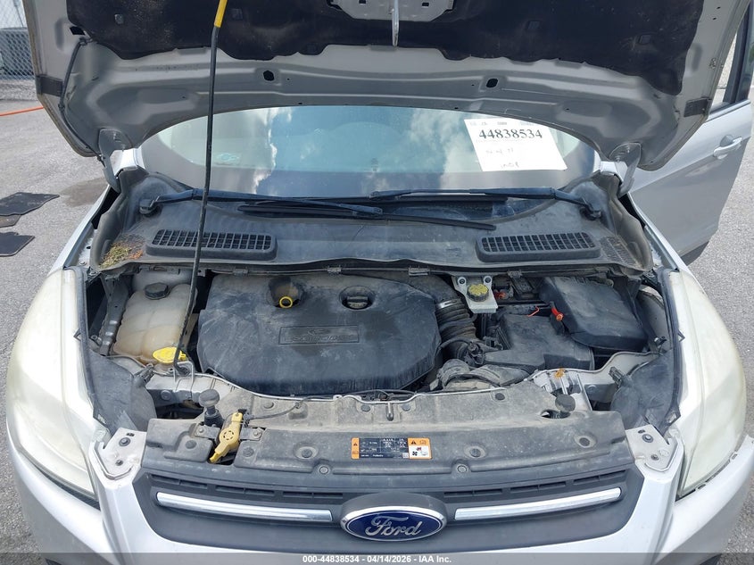 2015 Ford Escape 2.0 Se silver Lot 111044838534 Vin 1FMCU0G91FUB50525