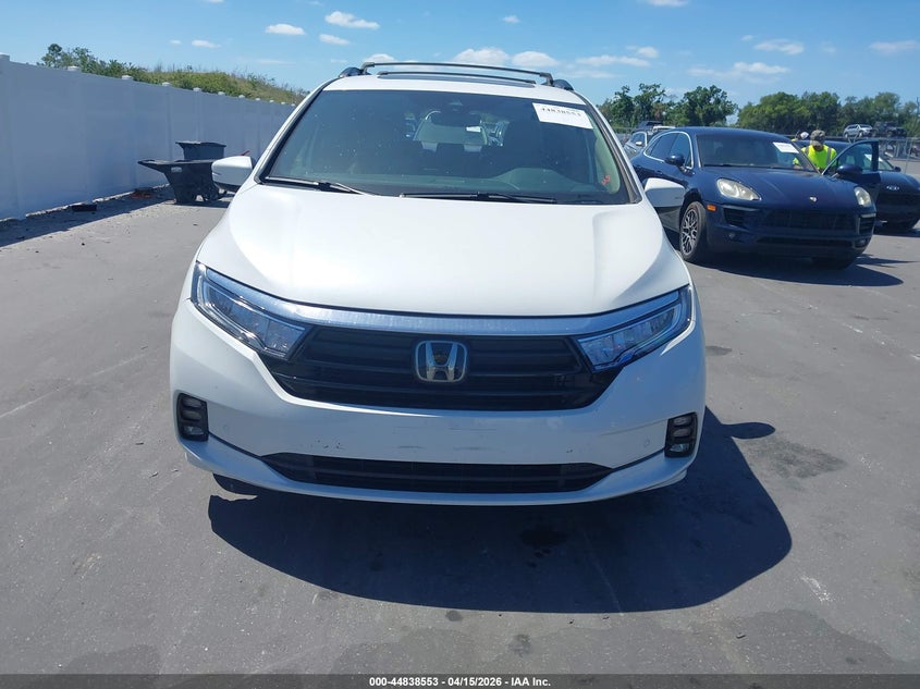 2022 Honda Odyssey Elite VIN: 5FNRL6H96NB057333 Lot: 44838553