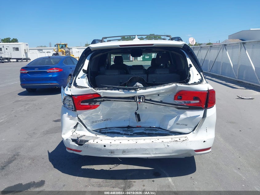 2022 Honda Odyssey Elite VIN: 5FNRL6H96NB057333 Lot: 44838553