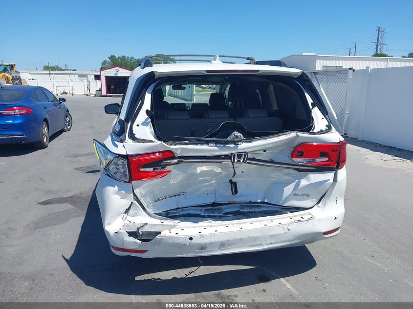 2022 Honda Odyssey Elite VIN: 5FNRL6H96NB057333 Lot: 44838553