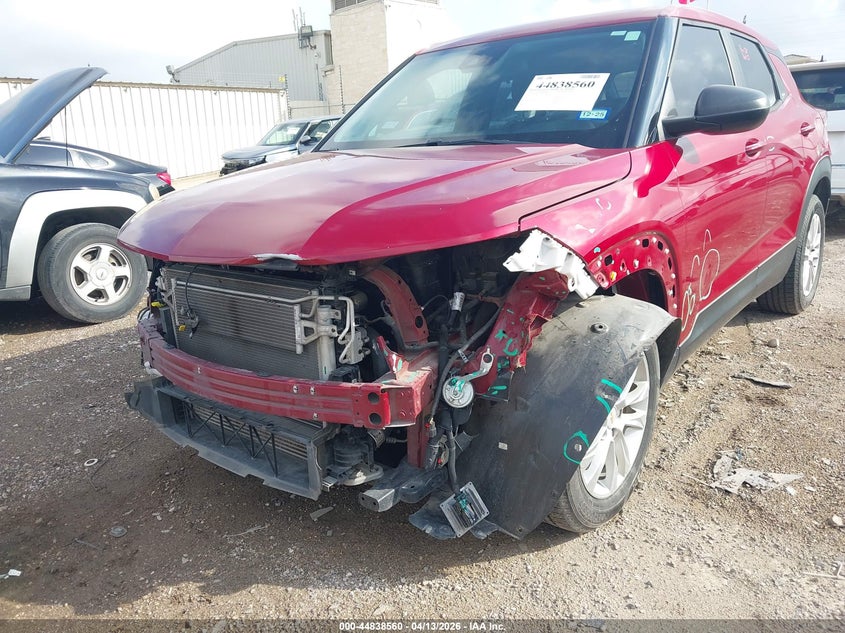 2021 Chevrolet Trailblazer 1.2 Trailblazer Fwd Ls red Lot 111044838560 Vin KL79MMS23MB025869