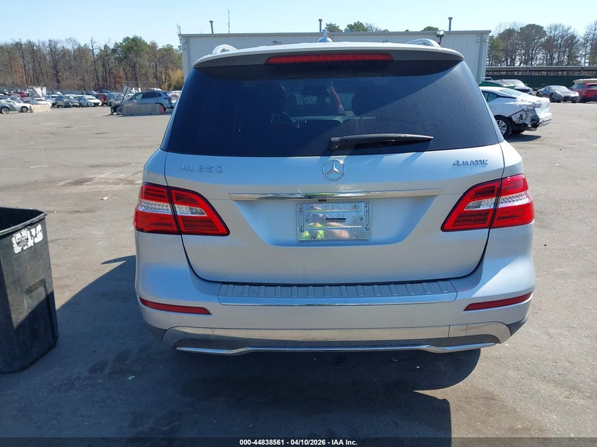 2013 Mercedes-Benz Ml 350 4Matic VIN: 4JGDA5HB6DA201303 Lot: 44838561