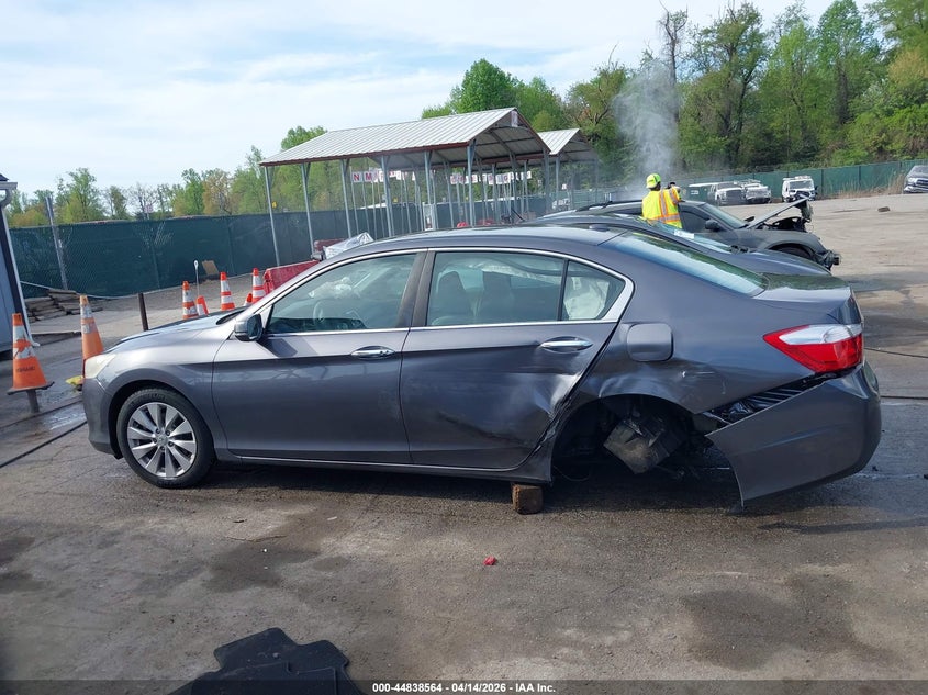 2015 Honda Accord 2.4 Ex-L grey Lot 111044838564 Vin 1HGCR2F83FA033347