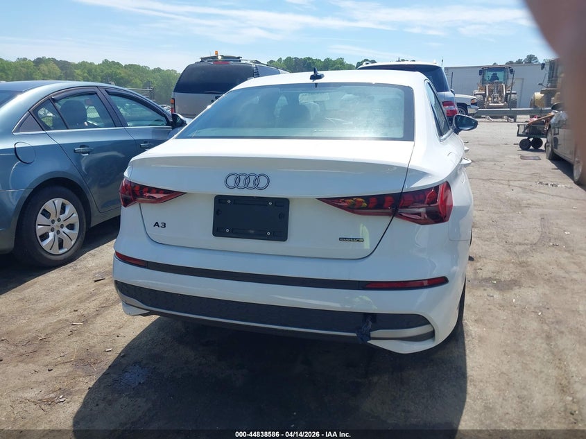 2025 Audi A3 Premium 40 Tfsi Quattro S Tronic VIN: WAUGUDGYXSA069259 Lot: 44838586