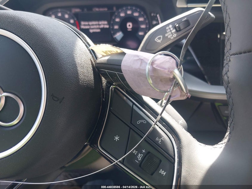 2025 Audi A3 Premium 40 Tfsi Quattro S Tronic VIN: WAUGUDGYXSA069259 Lot: 44838586