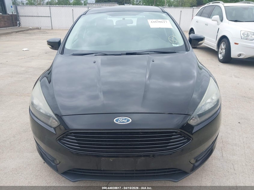 2016 Ford Focus 1.0 Se black Lot 111044838617 Vin 1FADP3KE2GL258137
