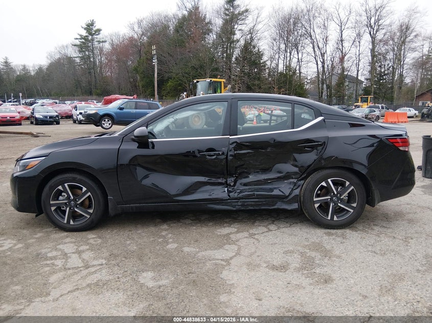 2025 Nissan Sentra Sv VIN: 3N1AB8CV3SY406158 Lot: 44838633