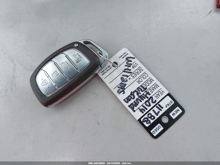 2014 Hyundai Tucson Limited VIN: KM8JUCAG8EU791797 Lot: 44838650