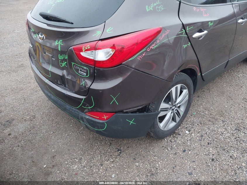 2014 Hyundai Tucson Limited VIN: KM8JUCAG8EU791797 Lot: 44838650