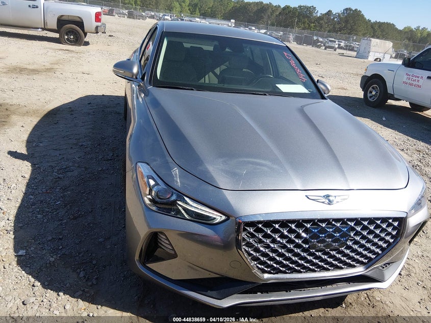 2021 Genesis G70 2.0T Rwd VIN: KMTG64LA4MU067175 Lot: 44838659