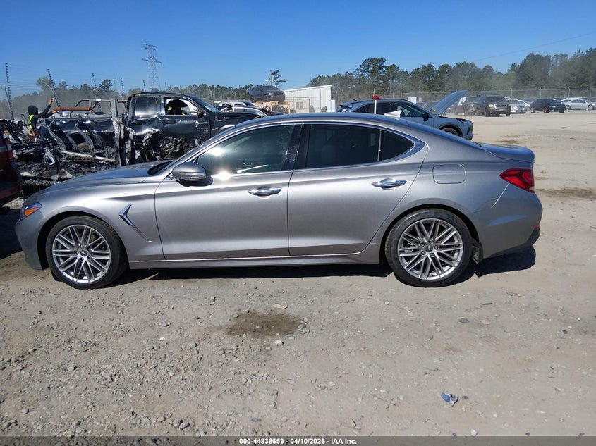 2021 Genesis G70 2.0T Rwd VIN: KMTG64LA4MU067175 Lot: 44838659