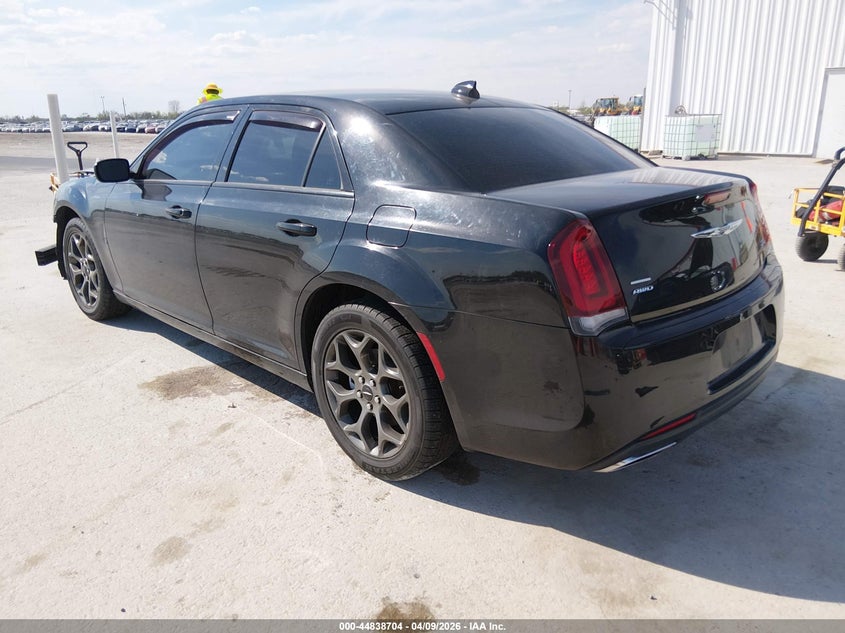 2C3CCAGG6HH597616 2017 Chrysler 300 3.6 S Awd black