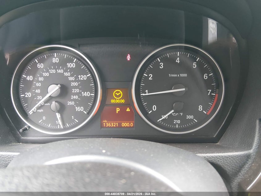 2007 BMW 328I VIN: WBAWB33557PV72287 Lot: 44838709