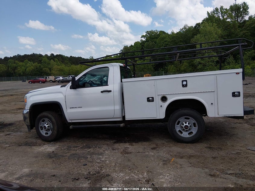 2016 Gmc SIERRA 6.0 2500Hd white Lot 111044838711 Vin 1GD01REG4GZ318020