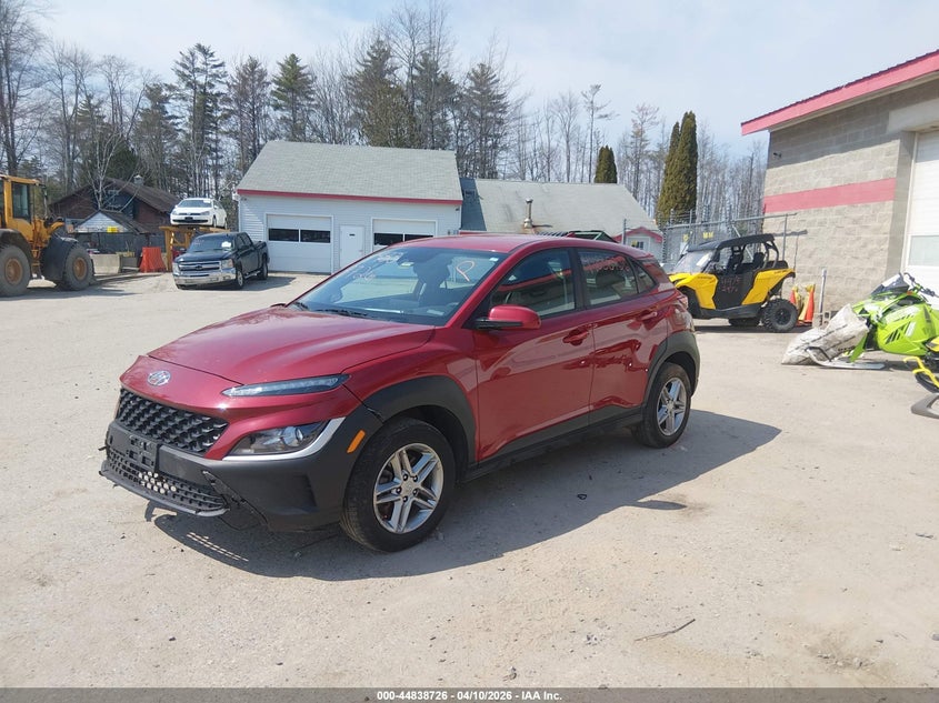 2022 Hyundai Kona 2.0 Se red Lot 111044838726 Vin KM8K2CAB5NU865935