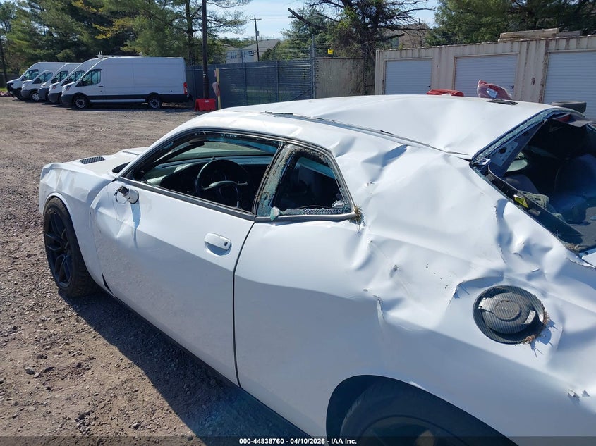 2023 Dodge Challenger 6.4 R/T Scat Pack white Lot 111044838760 Vin 2C3CDZFJ9PH544609