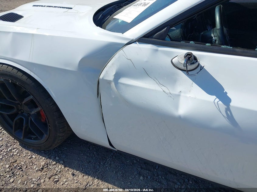 2023 Dodge Challenger 6.4 R/T Scat Pack white Lot 111044838760 Vin 2C3CDZFJ9PH544609