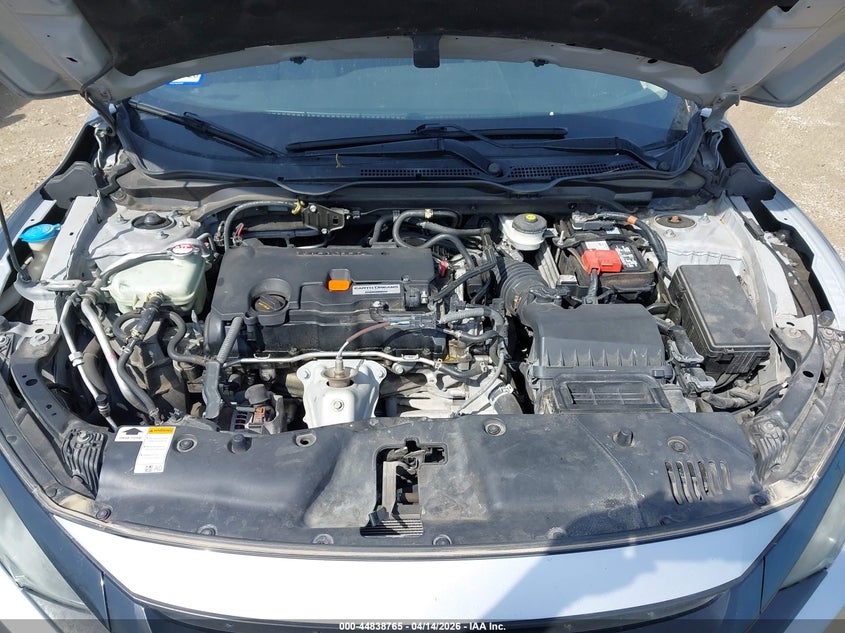 2019 Honda Civic 2.0 Lx silver Lot 111044838765 Vin 2HGFC2F65KH509624