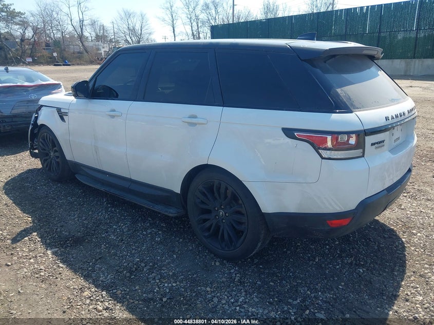 2014 Land Rover Range Rover Sport 3.0L V6 Supercharged Hse/3.0L V6 Supercharged Se