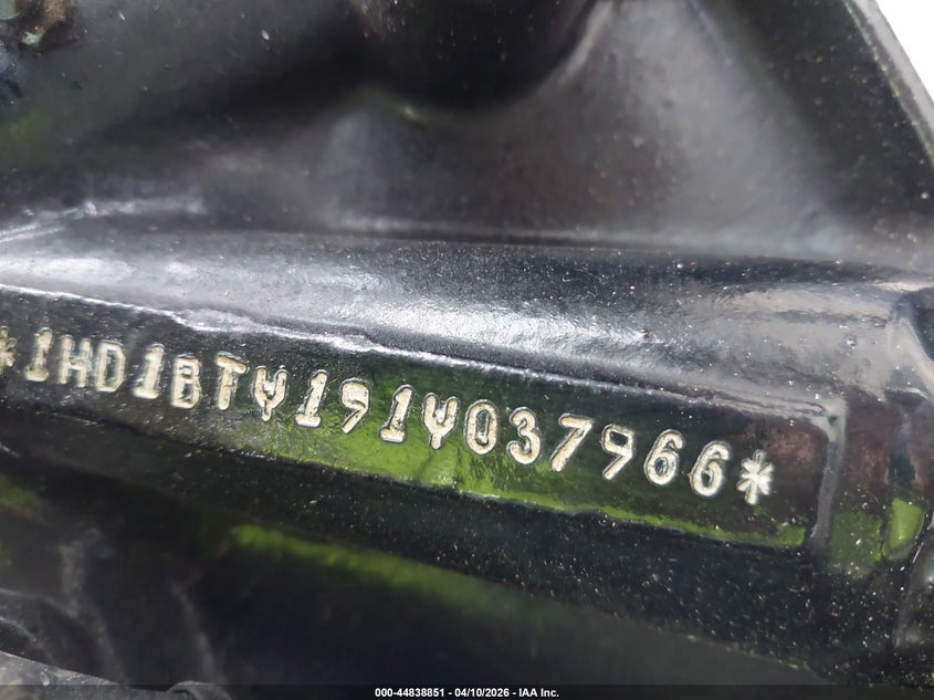 2001 Harley-Davidson Fxstb VIN: 1HD1BTY191Y037966 Lot: 44838851