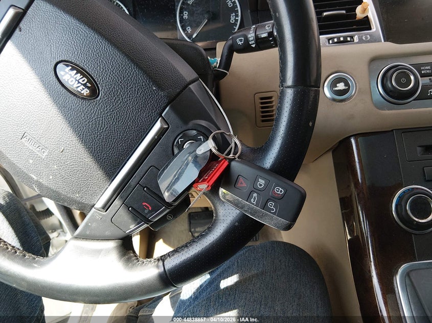 2011 Land Rover Range Rover Sport Hse VIN: SALSK2D47BA271137 Lot: 44838857