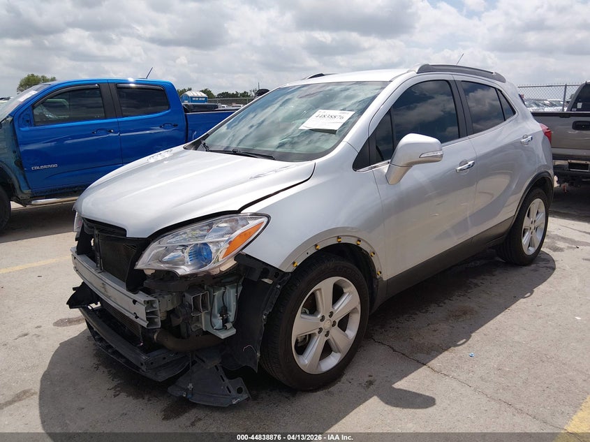 2015 Buick Encore 1.4 Convenience silver Lot 111044838876 Vin KL4CJBSB6FB243324