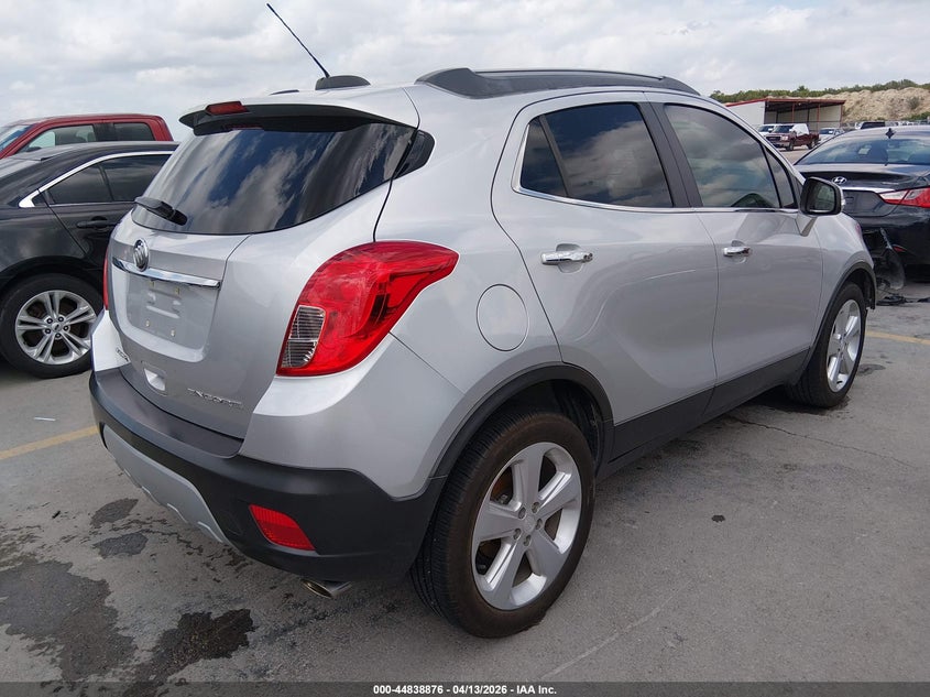 2015 Buick Encore 1.4 Convenience silver Lot 111044838876 Vin KL4CJBSB6FB243324