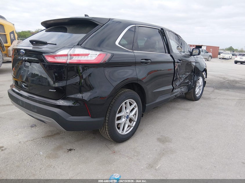 2022 Ford Edge 2.0 Sel black Lot 111044838898 Vin 2FMPK4J91NBA43793