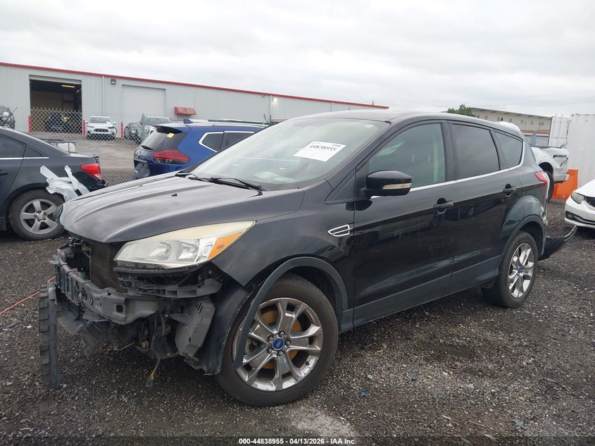 Vin: 1fmcu9hx8duc86018, lot: 45336263, ford escape sel 20132