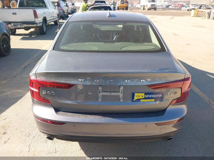 2020 Volvo S60 T6 Momentum VIN: 7JRA22TK6LG067061 Lot: 44838976