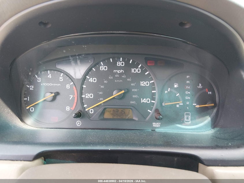 2001 Honda Accord 3.0 Ex VIN: 1HGCG16521A056892 Lot: 44838982