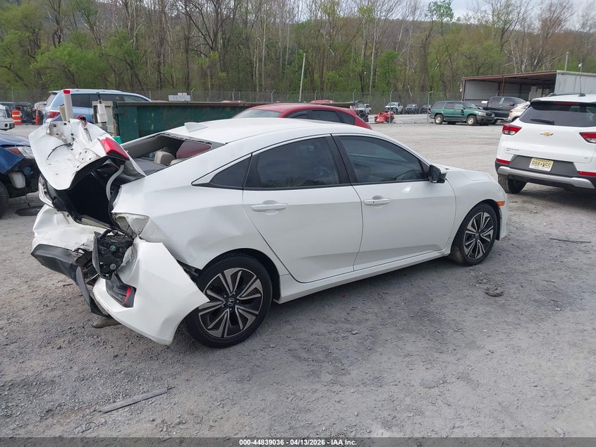 2017 Honda Civic 1.5 Ex-T white Lot 111044839036 Vin 2HGFC1F31HH659609