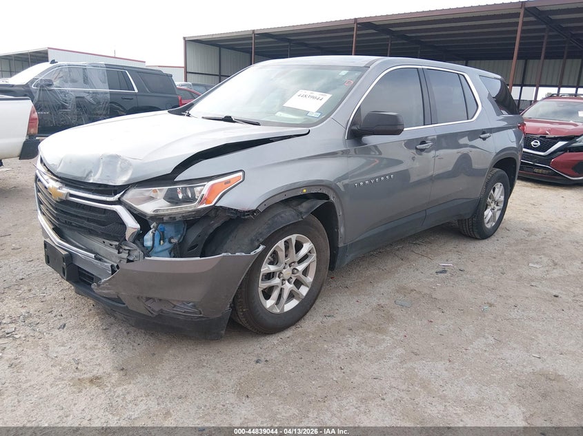 2021 Chevrolet Traverse Fwd Ls 1GNERFKWXMJ178599 photo 1