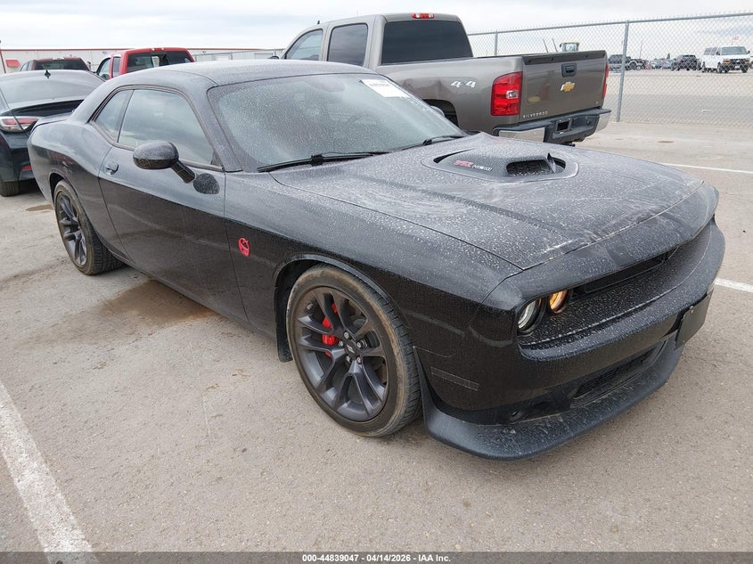 Vin: 2c3cdzfj0nh118224, lot: 45336355, dodge challenger r/t scat pack 20221