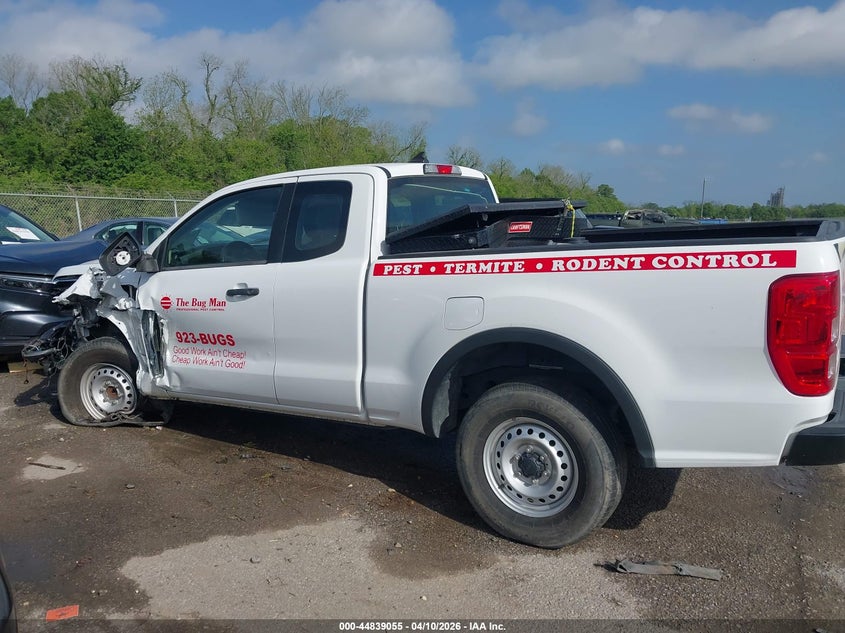 2021 Ford Ranger 2.3 Xl white Lot 111044839055 Vin 1FTER1EHXMLD86429