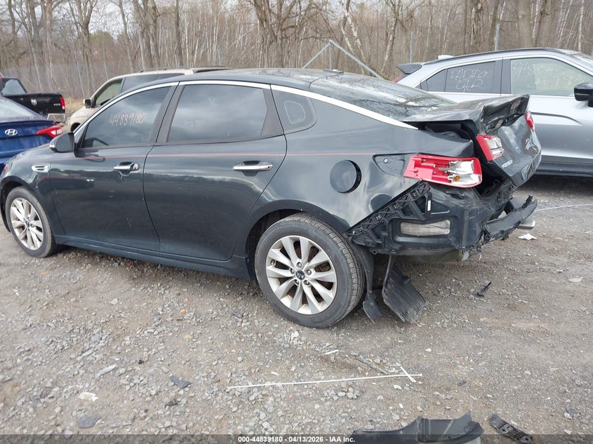 Vin: 5xxgt4l38gg060037, lot: 45336488, kia optima lx 20163